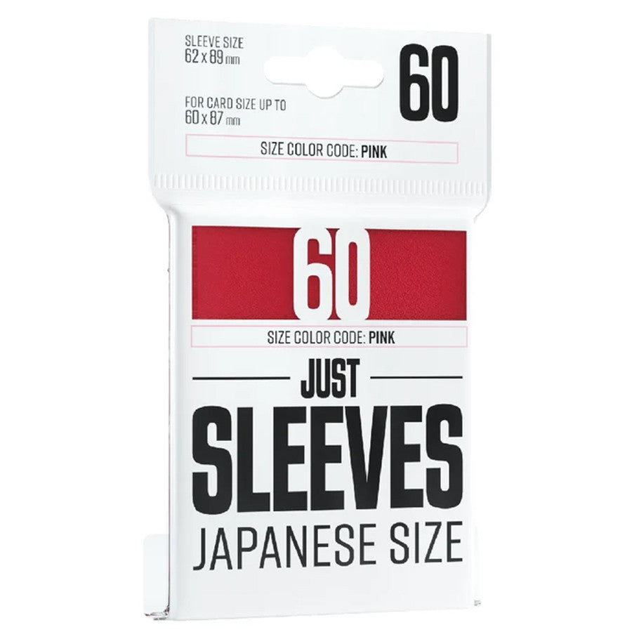 Deck Protector: Just Sleeves: Japanese: Red (60)