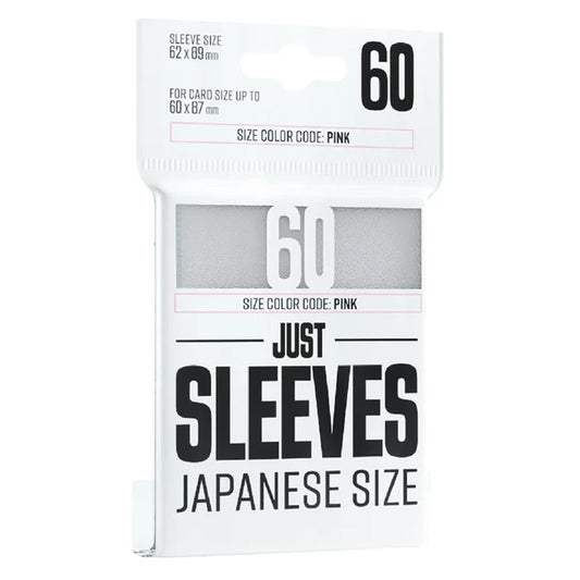 Deck Protector: Just Sleeves: Japanese: White (60)