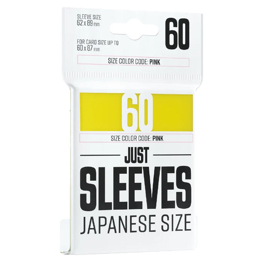 Deck Protector: Just Sleeves: Japanese: Yellow (60)