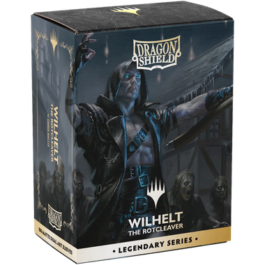 DRAGON SHIELD MTG LEGENDARY SERIES MATTE DUAL ART WILHELT THE ROTCLEAVER (50)