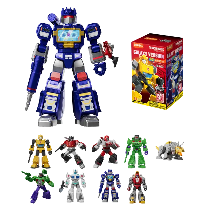 Blokees - Transformers - Galaxy Version - 03: The Autobot Run Model Kit (Single Blind Box — 1 Random)