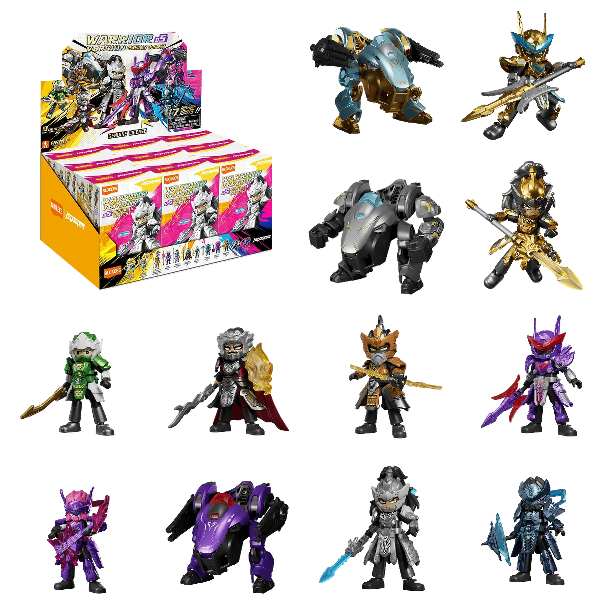 Herospire Warrior Version 05 - Generals Contest - Single Blind Box | Blokees