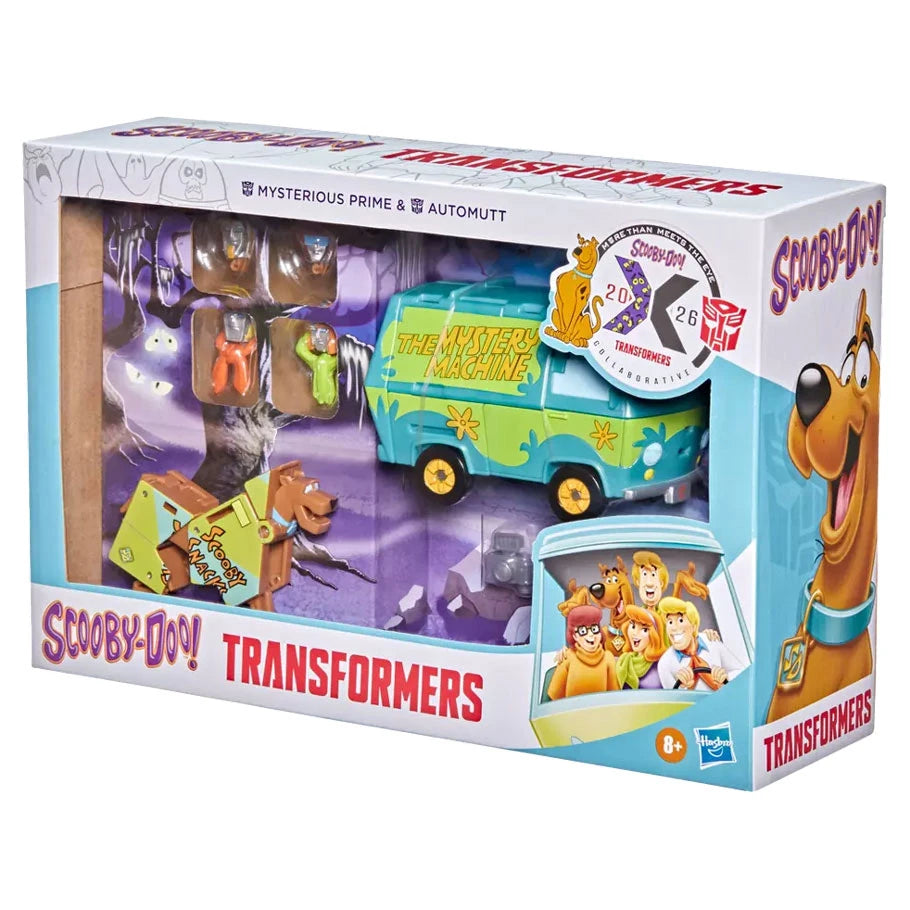 Transformers: Scooby-Doo!: Mysterious Prime & Automutt FOC August 31, 2026
