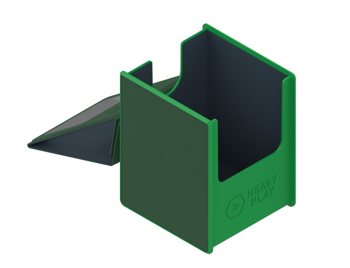 Heavy Play RFG Deck Box MAX 100 Double Sleeved Ranger Green