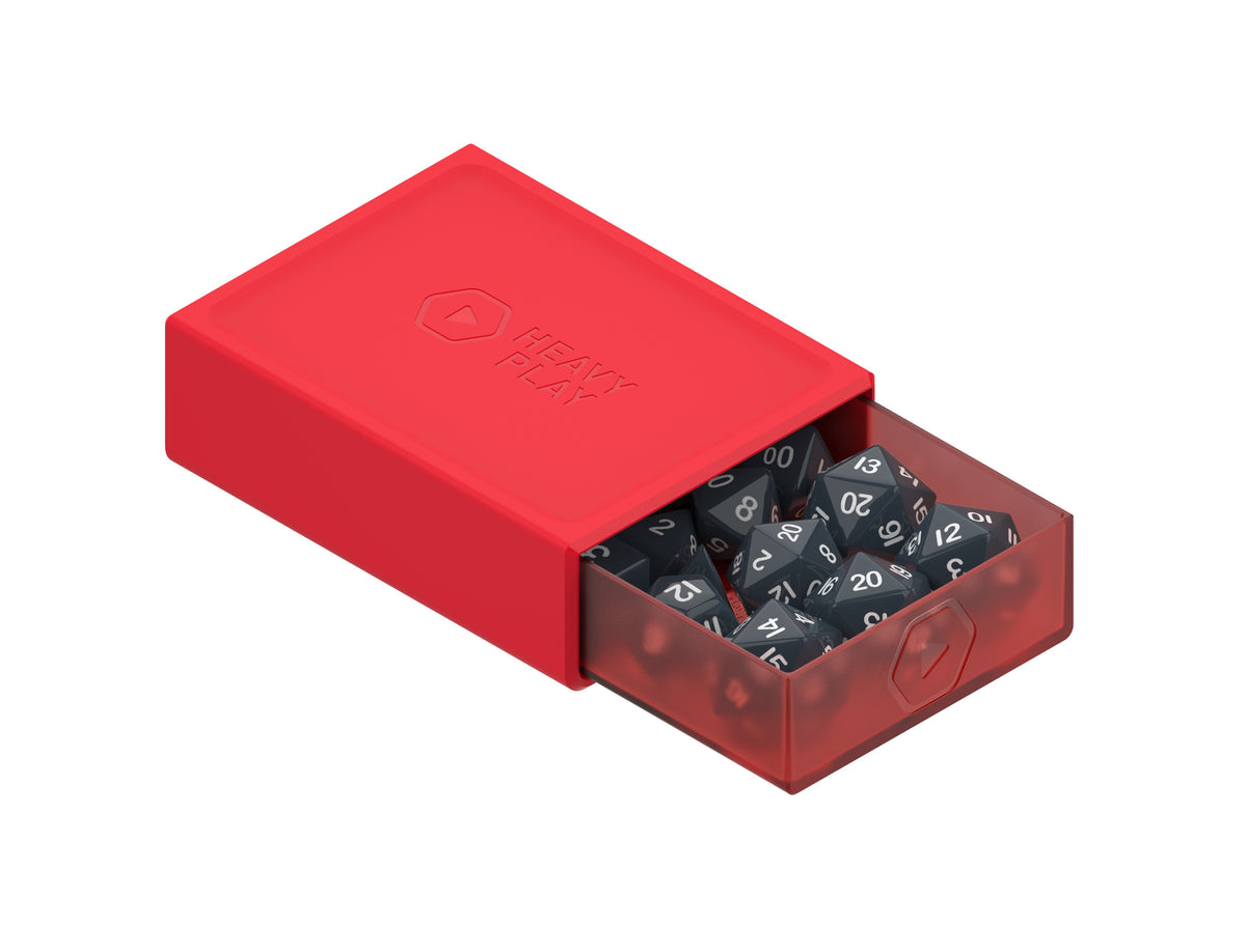 Heavy Play RNG Dice Box/Sideboard Holder Shaman Red