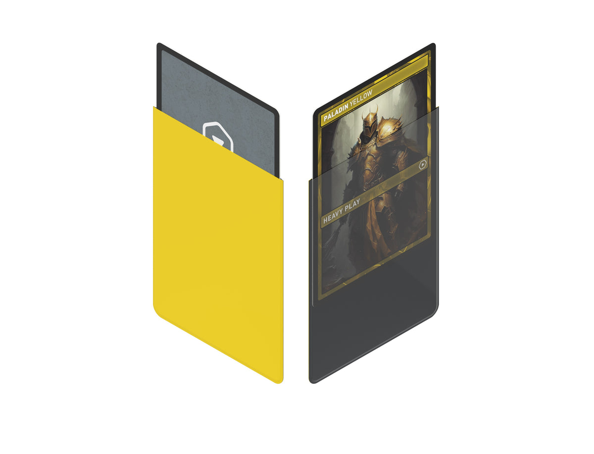 Heavy Play Curv Sleeves Standard 100-Count Paladin Yellow