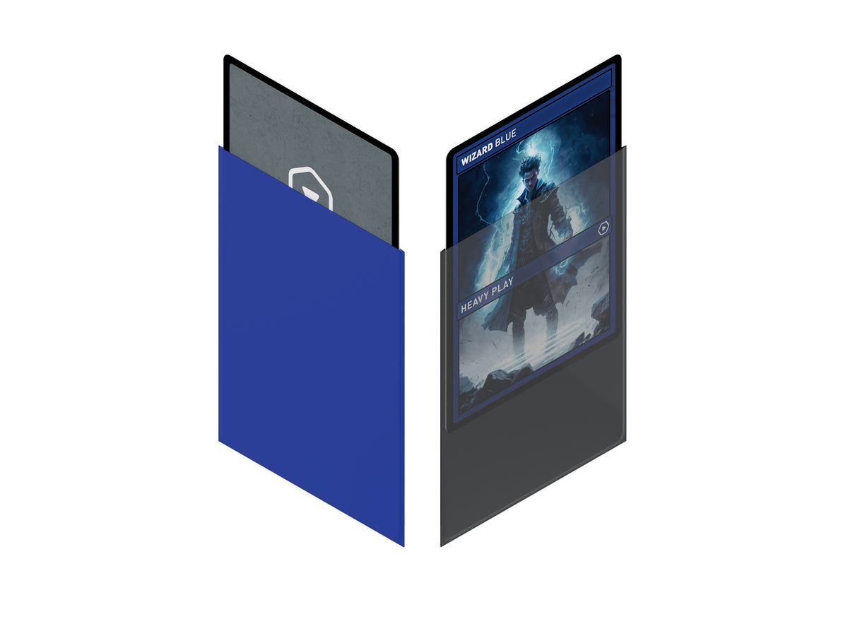 Heavy Play Spike Sleeves: Standard - Wizard Blue 100CT