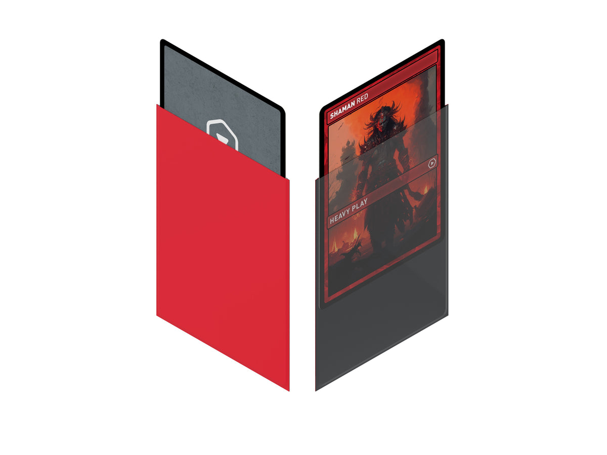 Heavy Play Spike Sleeves: Standard - Shaman Red 100CT