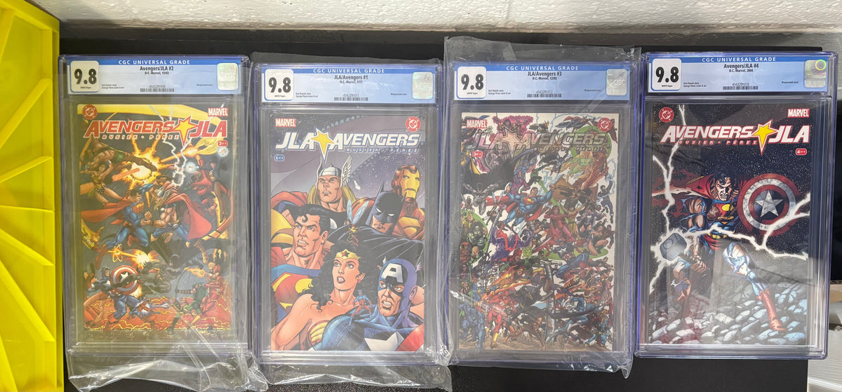JLA AVENGERS COMPLETE SET #1-4 CGC 9.8