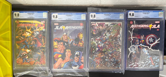JLA AVENGERS COMPLETE SET #1-4 CGC 9.8