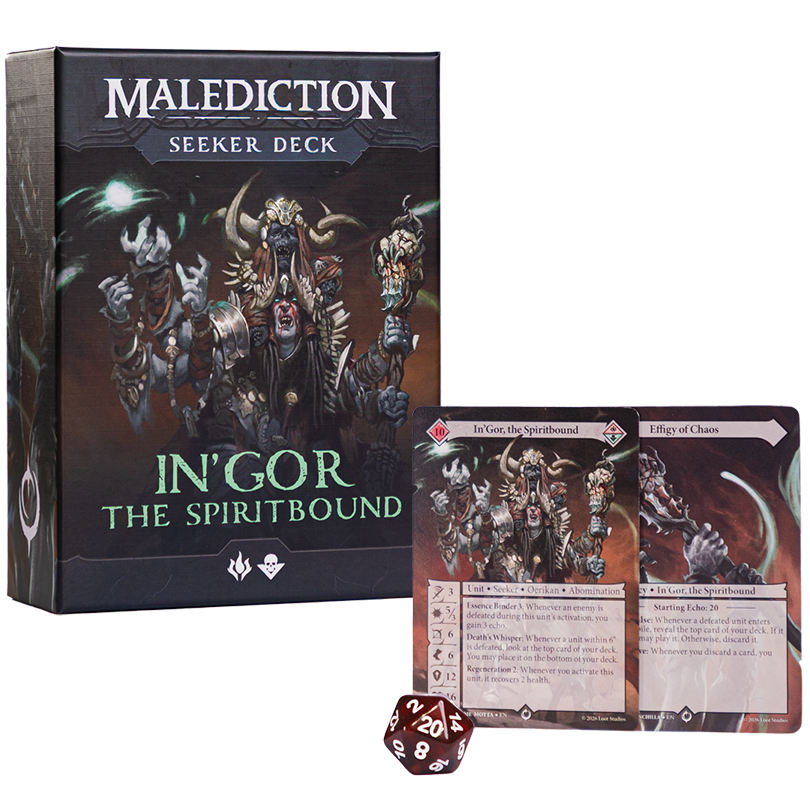 Malediction - Seeker Deck - In'Gor, the Spiritbound