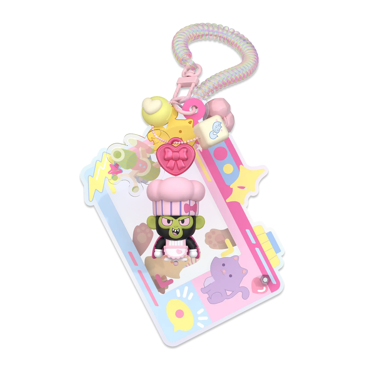 Blokees The Powerpuff Girls daadoos Art Series 01 Lens Lumen Tales (Acrylic Card Sleeve) - Single Blind Box | Blokees