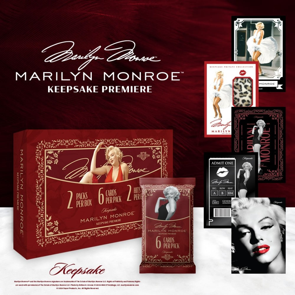 2027 Keepsake Marilyn Monroe Premier Breaker Box FOC November 17, 2026
