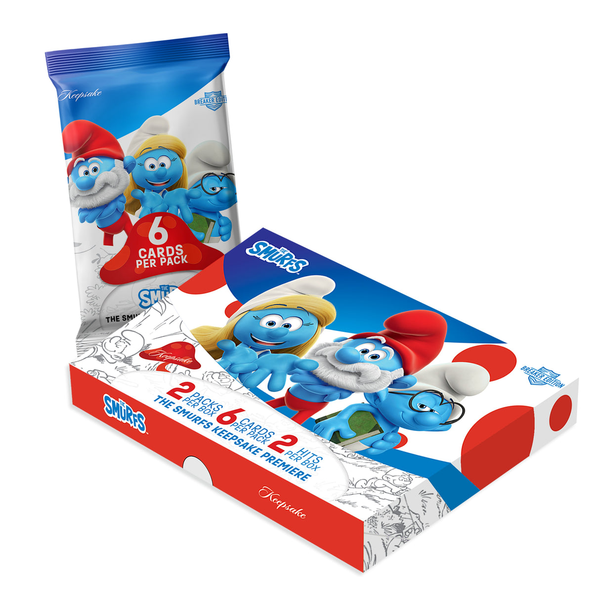 2027 Keepsake: The Smurfs Premiere Breaker Box FOC November 11, 2026