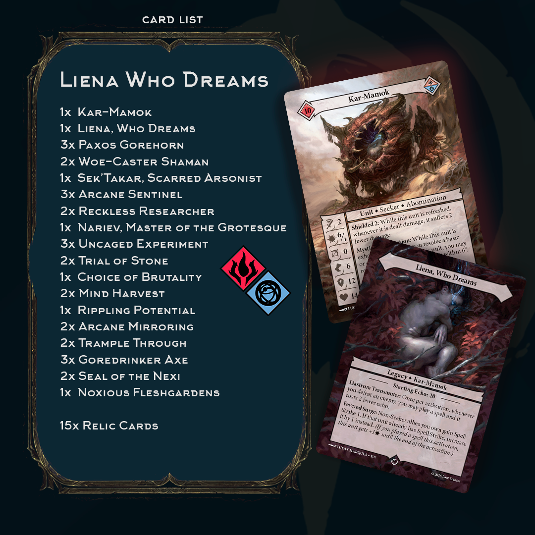Malediction - Seeker Deck - Liena, Who Dreams