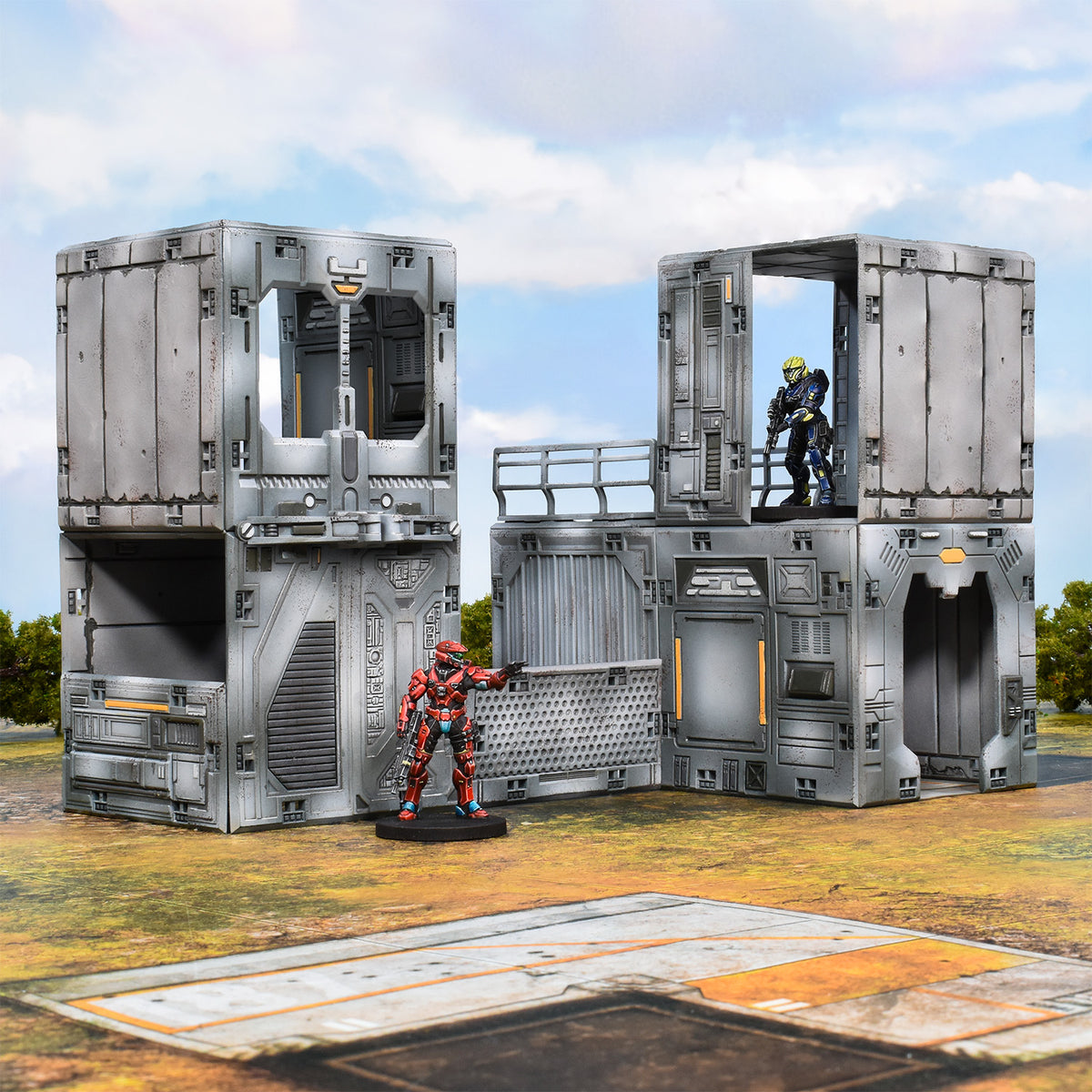 Halo: Flashpoint Terrain Set - 3D Buildable Outpost FOC October 9, 2026