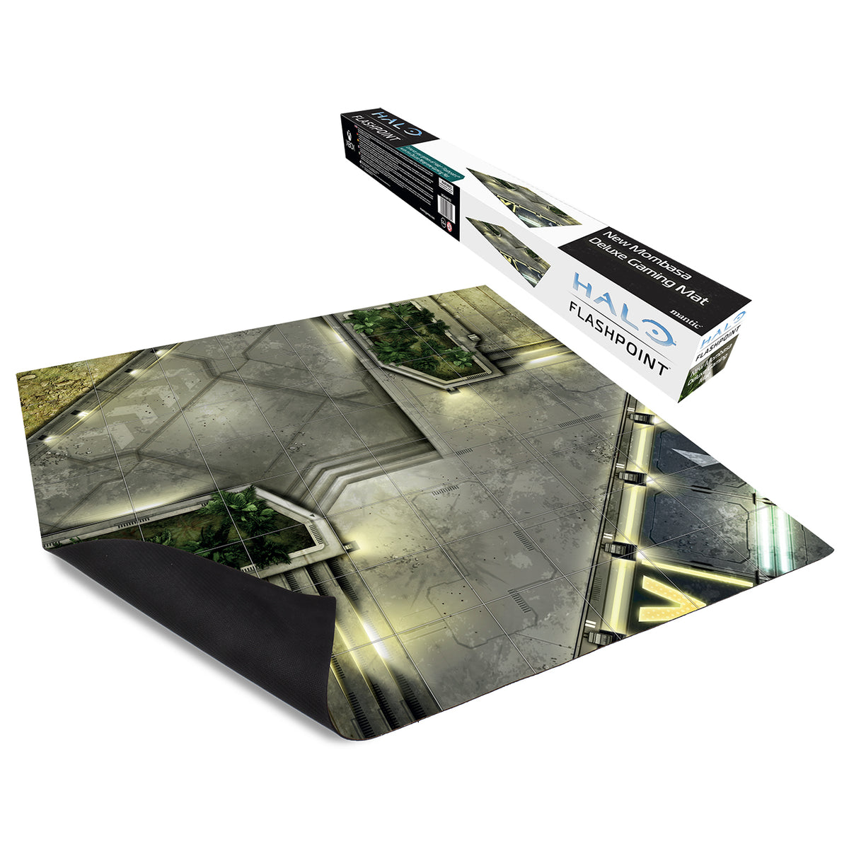 Halo: Flashpoint Deluxe Gaming Mat - New Mombasa FOC October 9, 2026