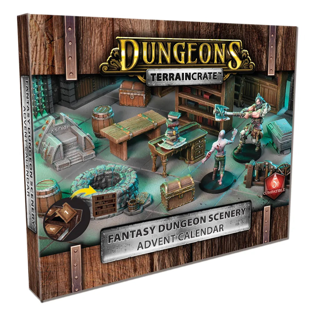 TerrainCrate Advent Calendar: Fantasy Dungeon Scenery FOC September 27, 2026