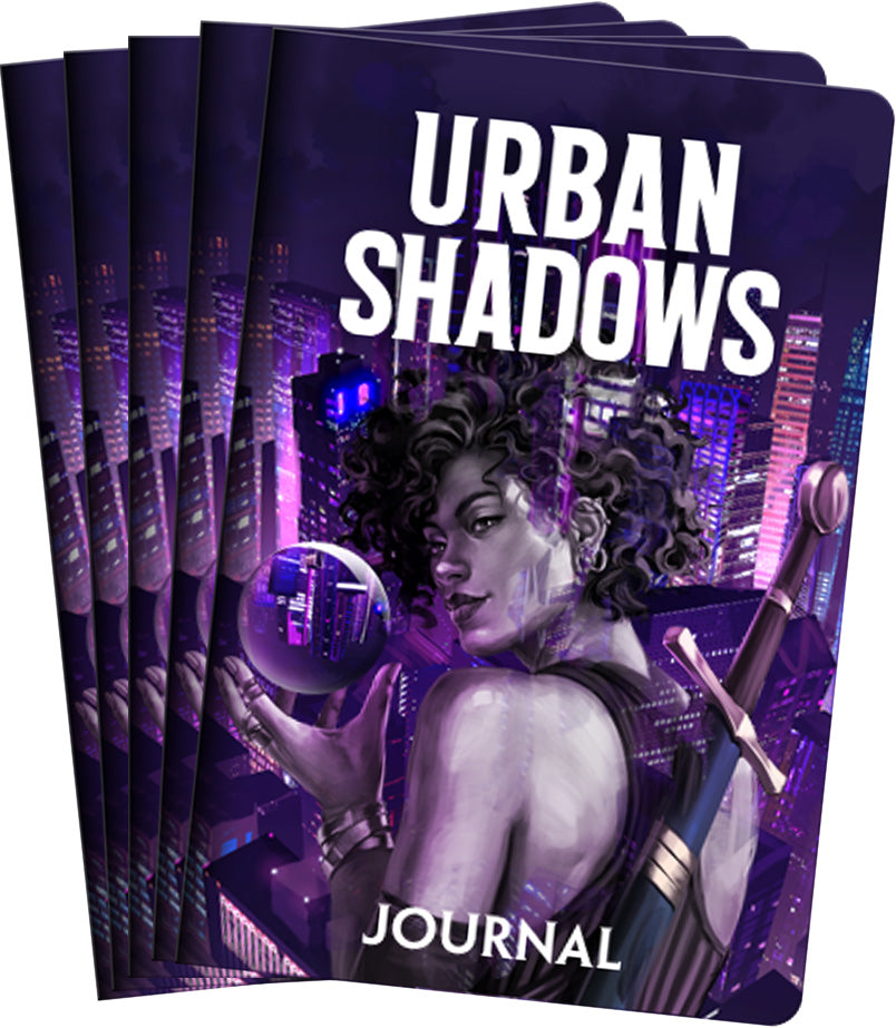 Urban Shadows 2E: Journal Pack
