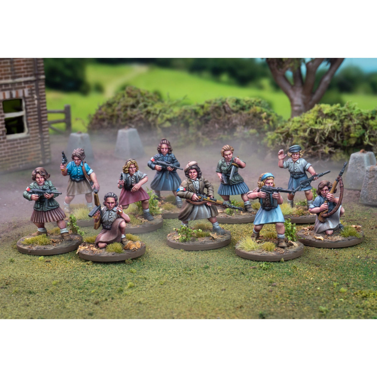 Partisans (2) French Resistance Women