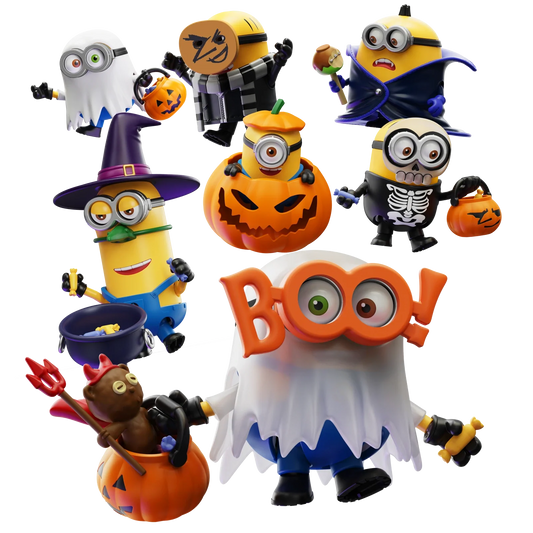 Blokees Minions Mokoo Series - 03 Belloween - Single Blind Box | Blokees