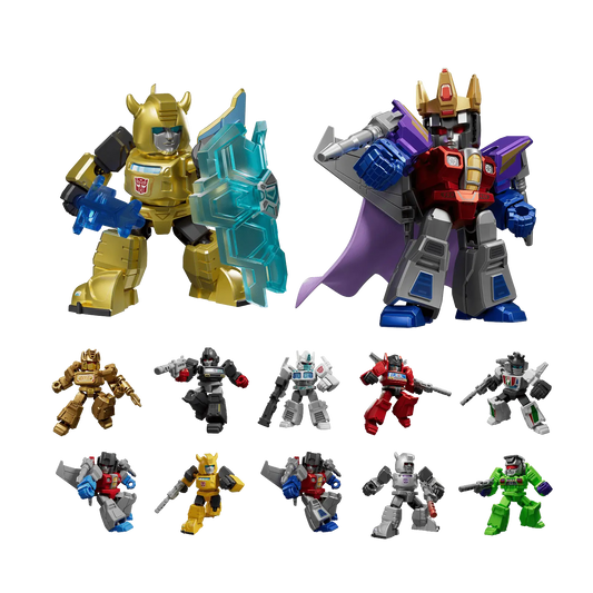 Blokees Transformers Defender Version 02 The Overthrow - Single Blind Box | Blokees