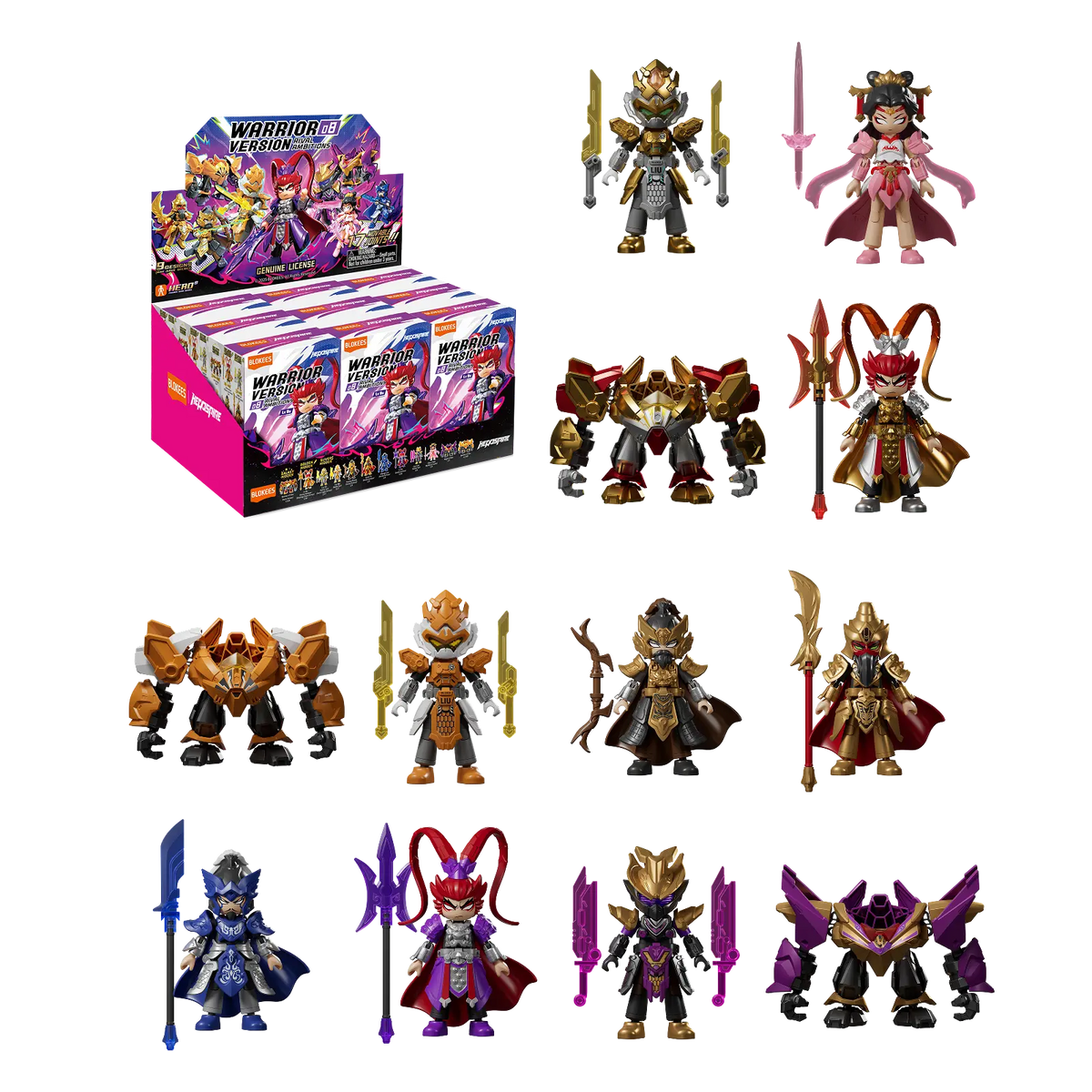Herospire Warrior Version 08 - Rival Ambitions - Single Blind Box | Blokees