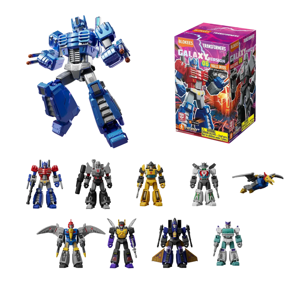 Blokees Transformers Galaxy Version 06 Parallel Universe - Single Blind Box | Blokees