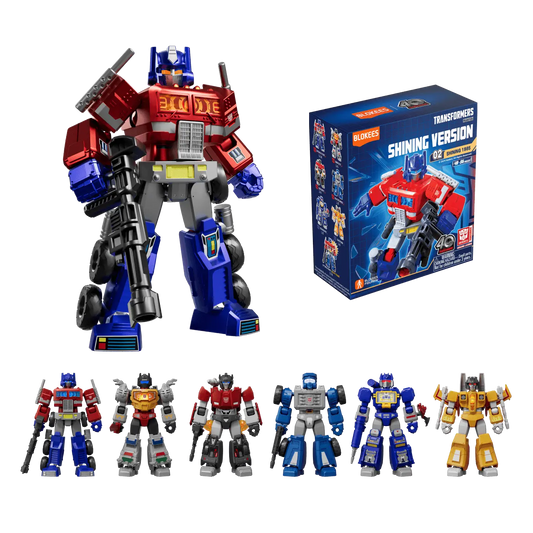 Blokees Transformers Shining Version 02 Shining 1985 - Single Blind Box | Blokees