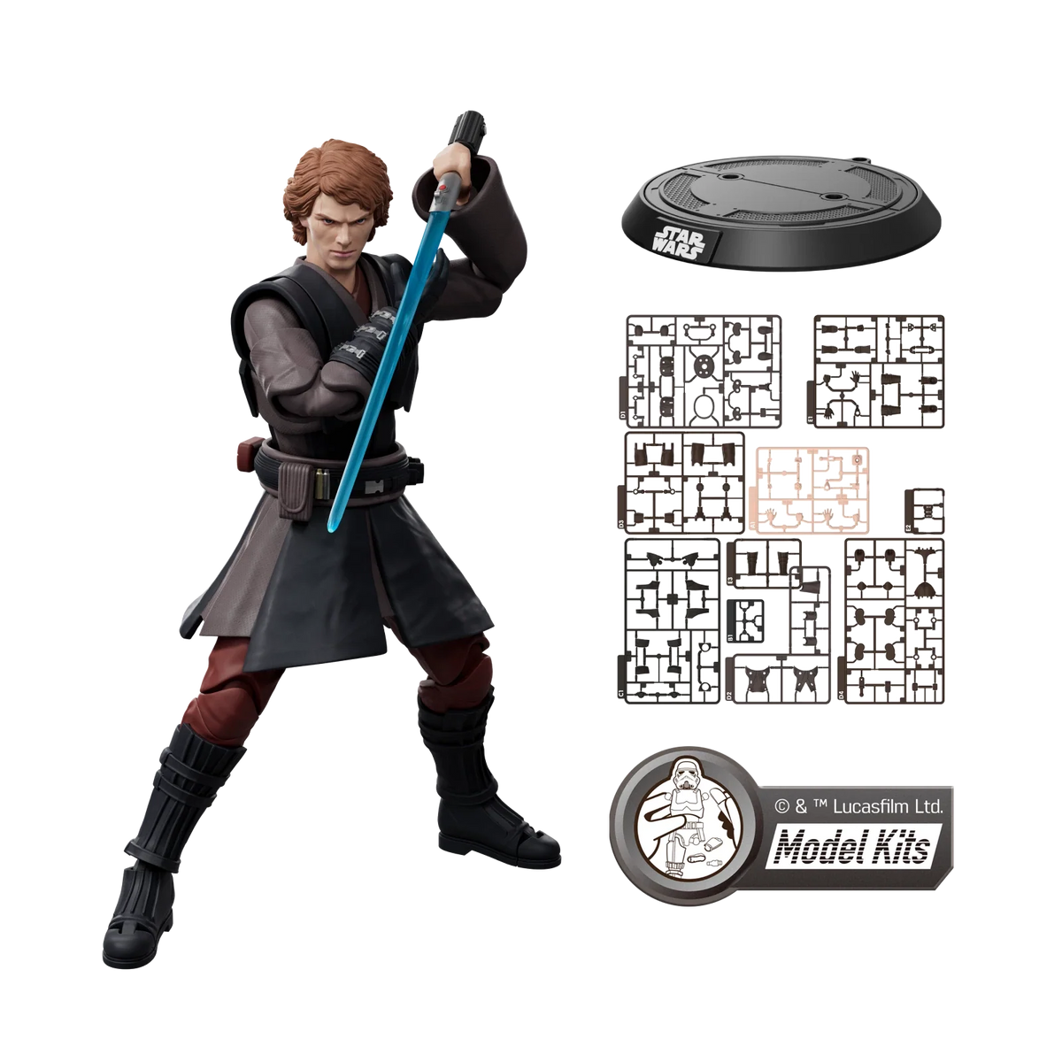 STAR WARS: REVENGE OF THE SITH CHAMPION CLASS 08 ANAKIN SKYWALKER MODEL KITS | Blokees