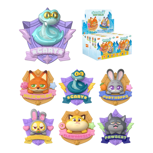 Blokees Zootopia daadoos Mate Series 01 - Buddy Emblem - Single Blind Box | Blokees