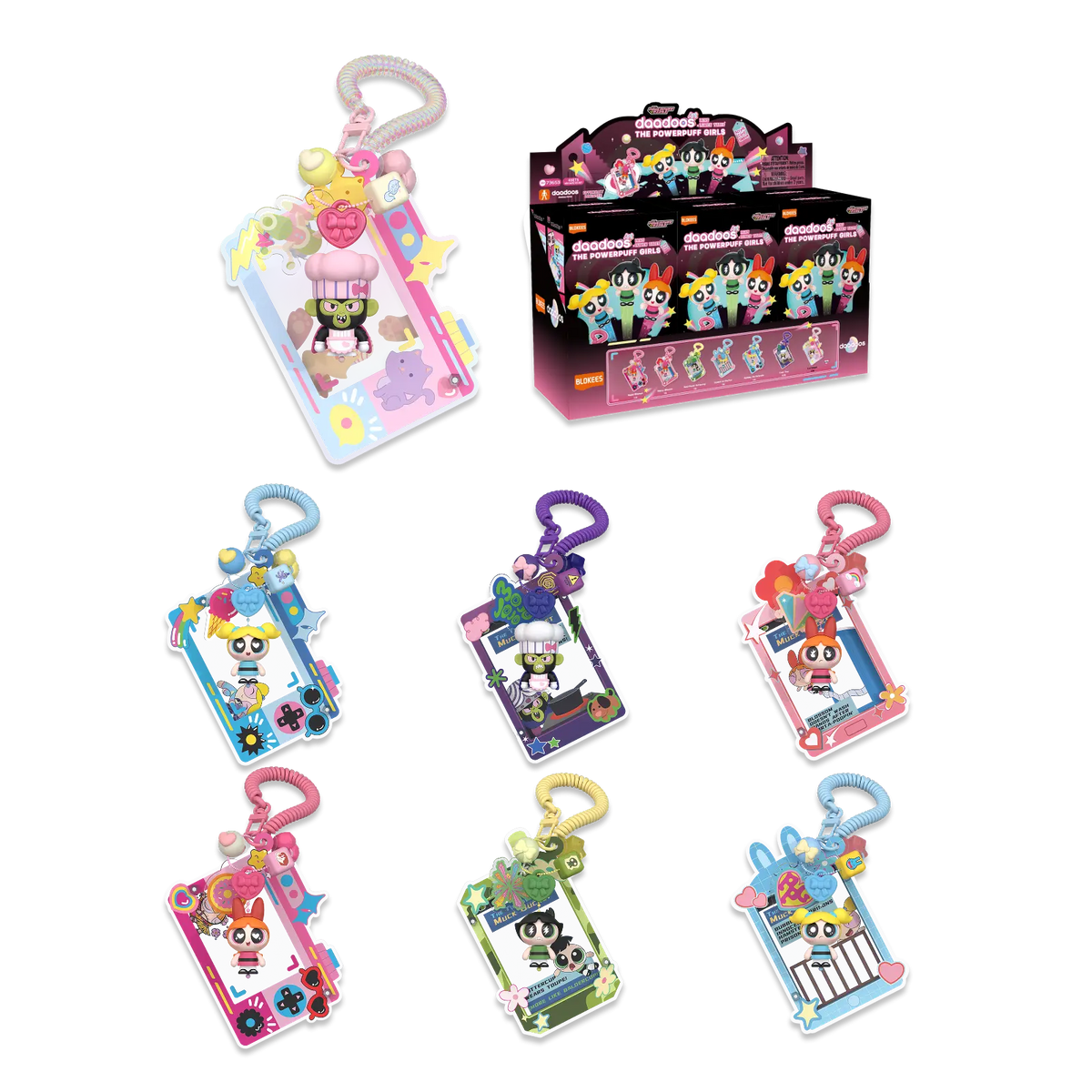 Blokees The Powerpuff Girls daadoos Art Series 01 Lens Lumen Tales (Acrylic Card Sleeve) - Single Blind Box | Blokees