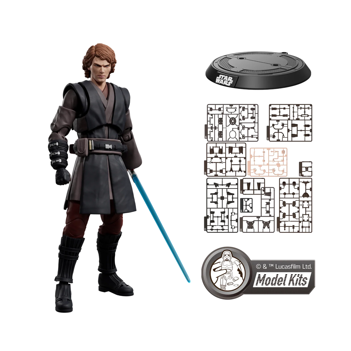 STAR WARS: REVENGE OF THE SITH CHAMPION CLASS 08 ANAKIN SKYWALKER MODEL KITS | Blokees