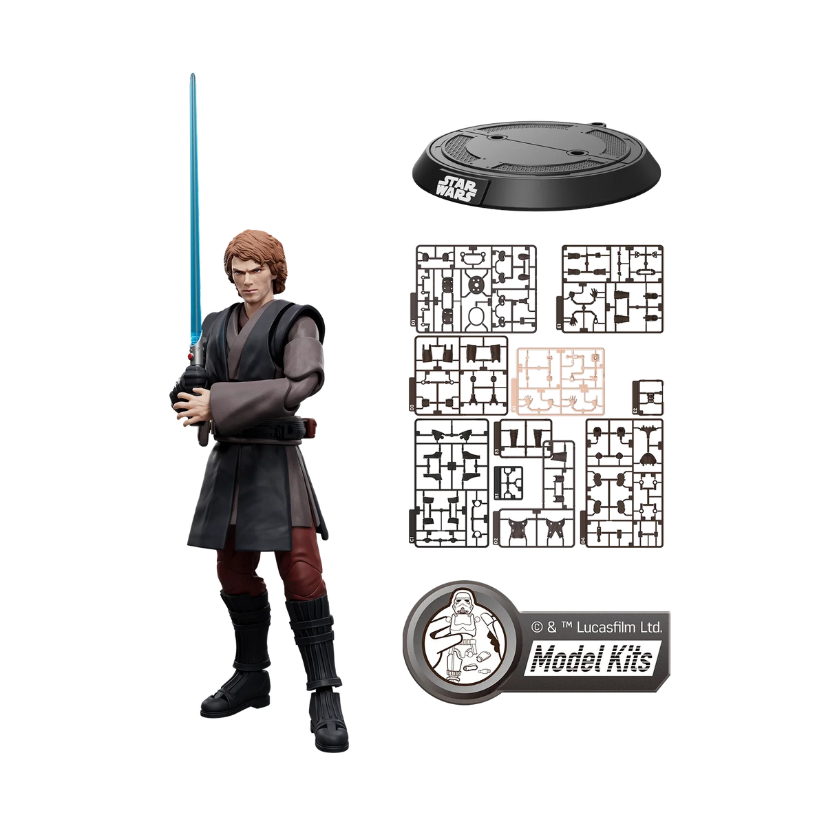 STAR WARS: REVENGE OF THE SITH CHAMPION CLASS 08 ANAKIN SKYWALKER MODEL KITS | Blokees
