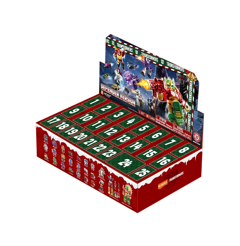 Blokees Transformers Defender Version Transformers 2026 Christmas Advent Calendar