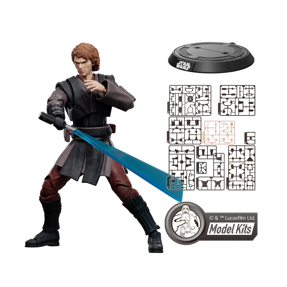 STAR WARS: REVENGE OF THE SITH CHAMPION CLASS 08 ANAKIN SKYWALKER MODEL KITS | Blokees