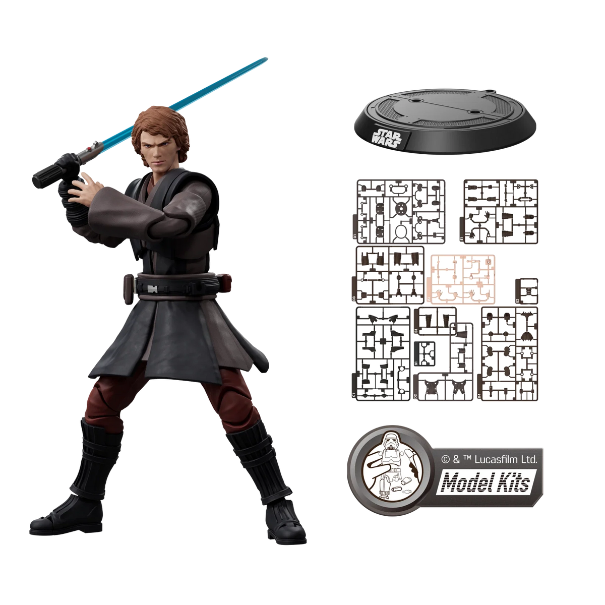 STAR WARS: REVENGE OF THE SITH CHAMPION CLASS 08 ANAKIN SKYWALKER MODEL KITS | Blokees