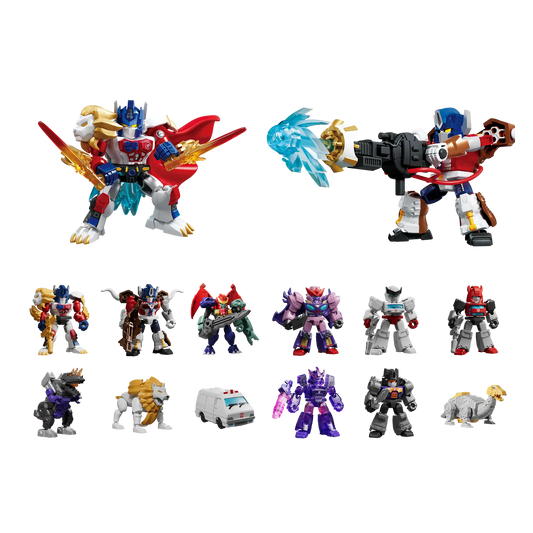 Blokees Transformers Defender Version 07 Power of the Beast - Single Blind Box | Blokees