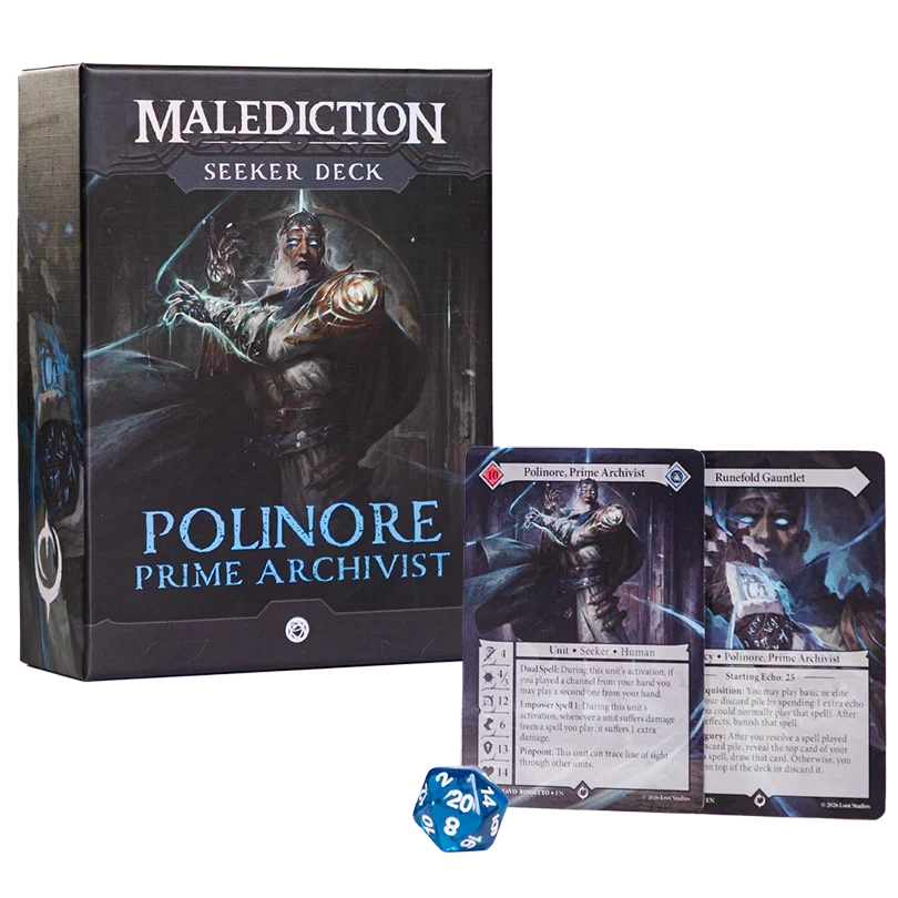 Malediction - Seeker Deck - Polinore, Prime Archivist