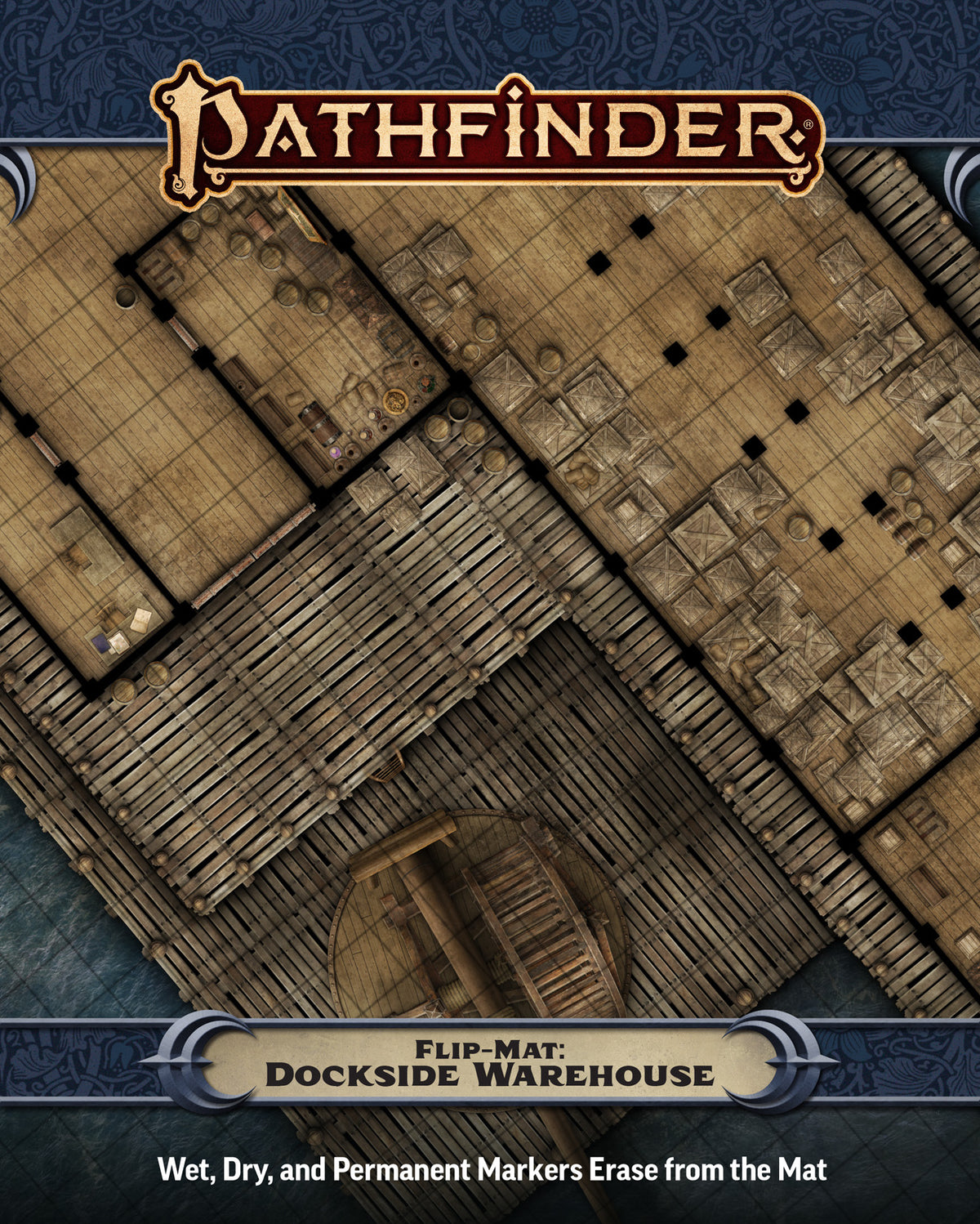 Pathfinder RPG 2E: Flip-Mat - Dockside Warehouse