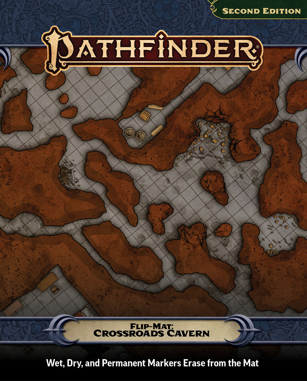 Pathfinder RPG 2E: Flip-Mat - Crossroads Cavern FOC September 28, 2026