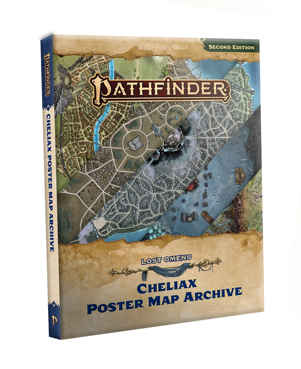 Pathfinder RPG 2E: Lost Omens - Cheliax Poster Map Archive FOC September 28, 2026