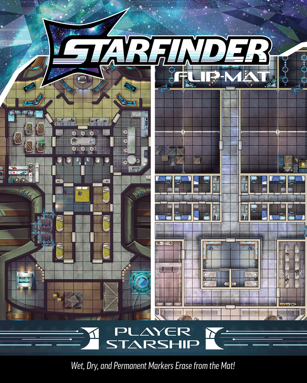 Starfinder RPG 2E: Flip-Mat - Player Starship FOC September 28, 2026