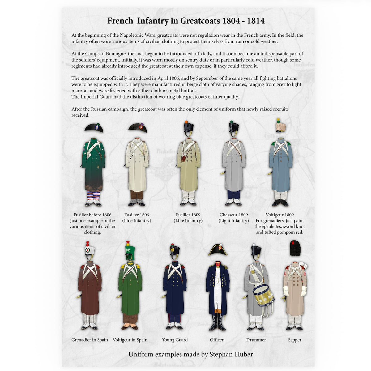 French Infantry in Greatcoats (1804-1814)