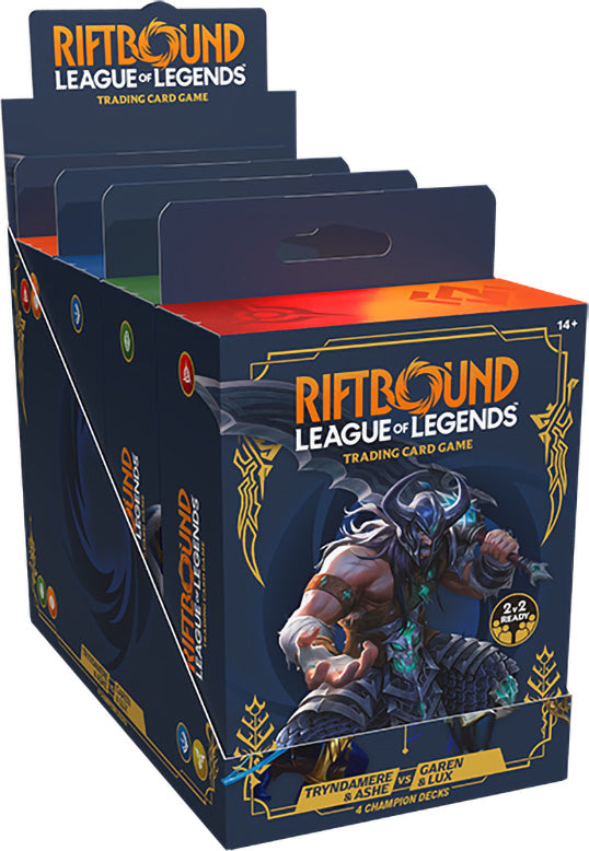 Riftbound - League of Legends TCG: Legacy Champion Deck Display (Assorted) FOC December 2, 2026