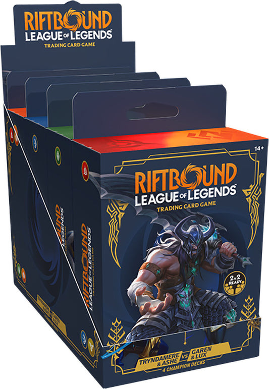 Riftbound - League of Legends TCG: Legacy Champion Deck Display (Assorted) FOC December 2, 2026