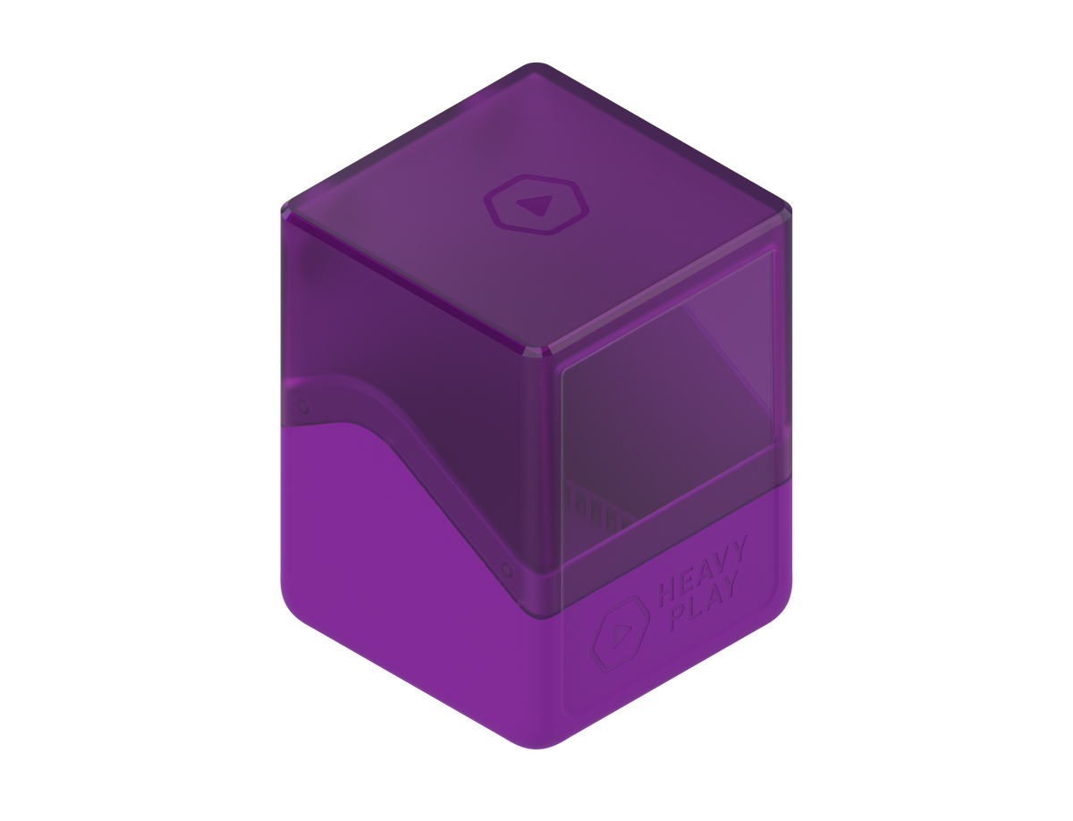 Heavy Play: RFG Deck Box 100 DS - Bard Purple