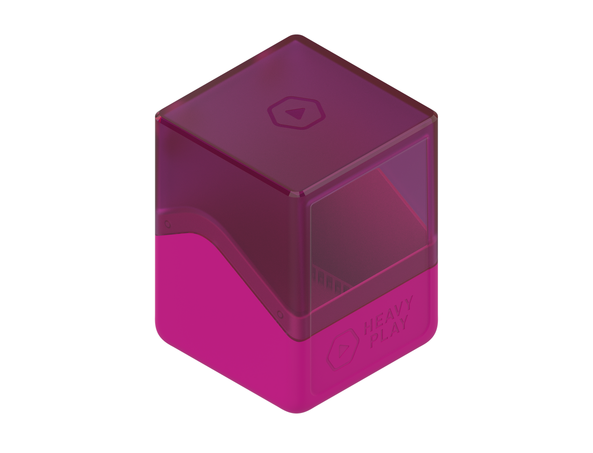 Heavy Play RFG Deck Box 100 DS Sorcerer Pink