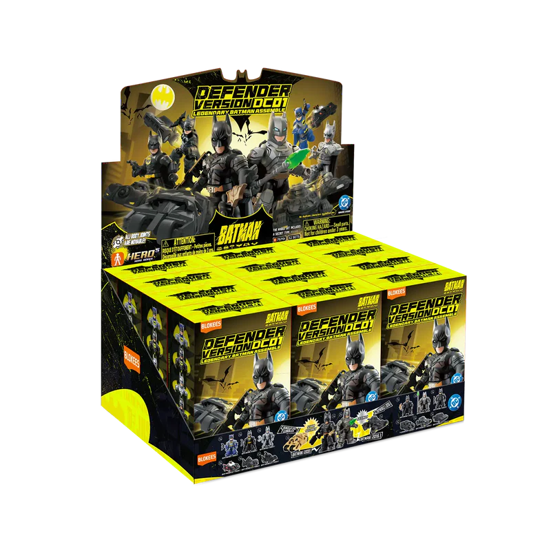 DC Defender Version 01 Legendary Batman Assemble | Blokees (sold by packs not box)