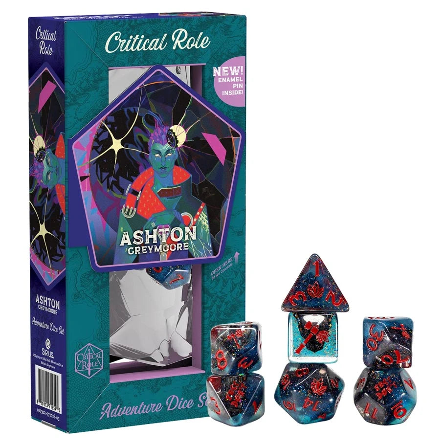 7-Set Bells Hells: Adventure Dice: Ashton Greymoore FOC August 21, 2026
